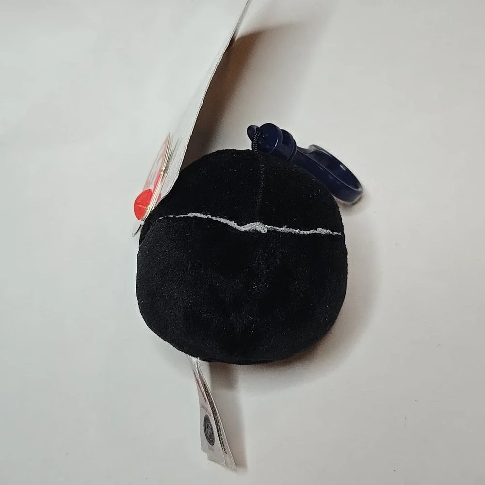 Ty Beanie Ballz Pittsburgh Penguins Black Plush Keychain NHL Mascot Toy 2018 NWT